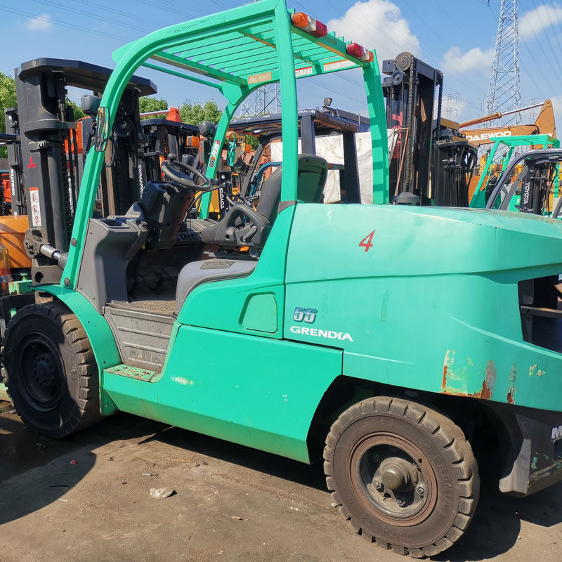 Gebruikte Mitsubishi 5,5 ton diesel vorklift in goede staat Japan Originele Shanghai