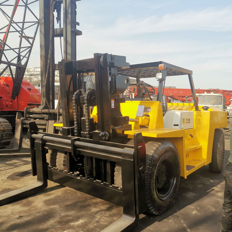 TCM FD100 10 ton Japan originele vorkheftruck in goede staat voor thuis met korting