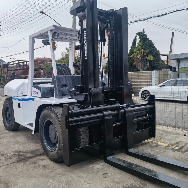 100 ton Toyota gebruikte vorklift in Japan Originele Japan 10 ton grote vorklift TCM FD100