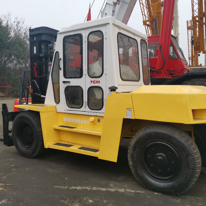 Bouwmaterialen winkels 10000 kg Gewicht TCM FD100 10 ton Japan Originele vorkheftruck