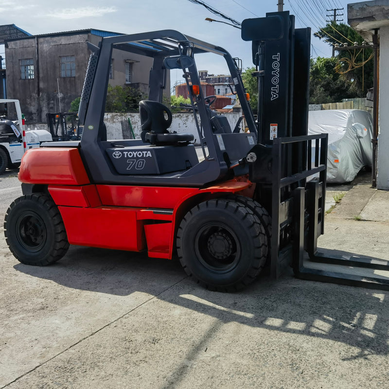7 ton diesel vorkheftruck met EPA-certificering en Toyota ISUZU motor Routine vorklengte