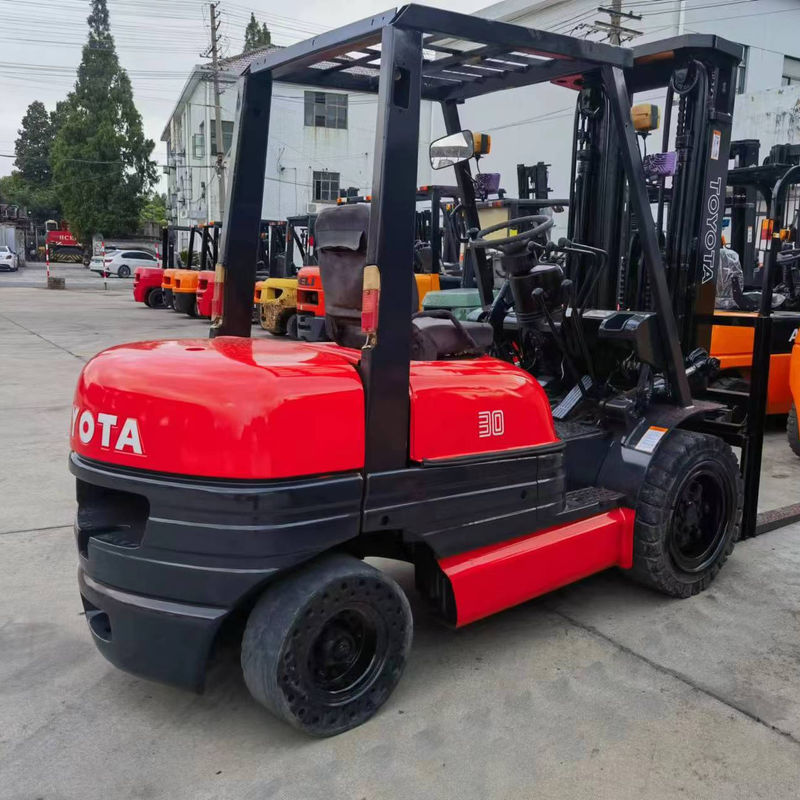 3 ton Toyota Vorklift Japan Originele onderdelen Dieselmotor Vork Breedte en lengte Routine