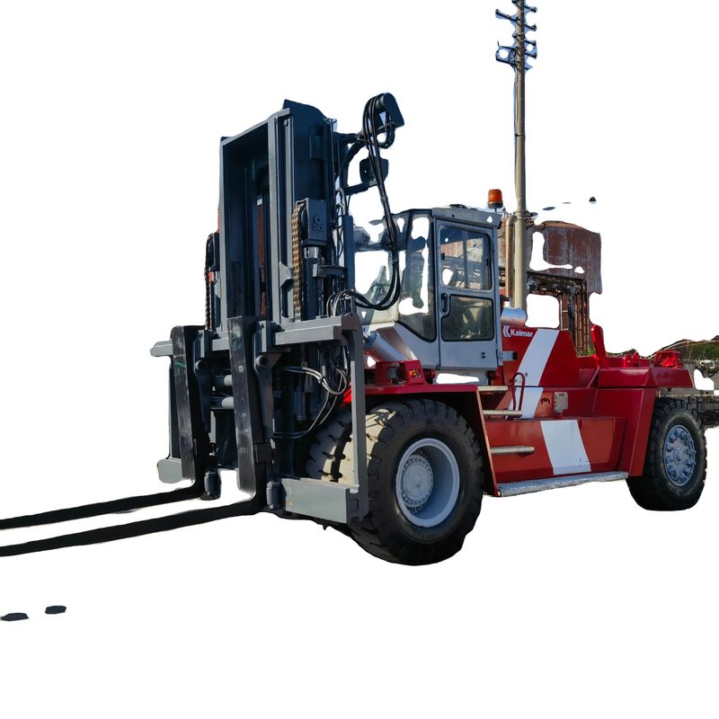 Vorklengte Routine Gebruikte Kalmar 25 ton container Reach Stacker met Vork Positioner