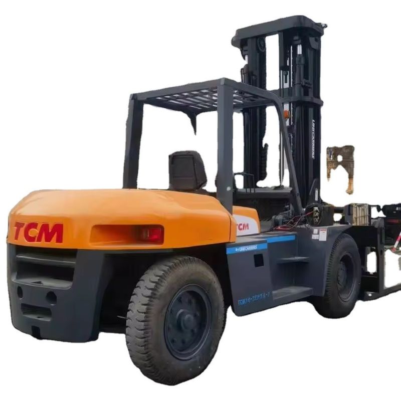 Gewicht KG 10000 kg Goede staat Tcm 10Ton Vorklift FD100 Gebruikte stapler Originele Japan