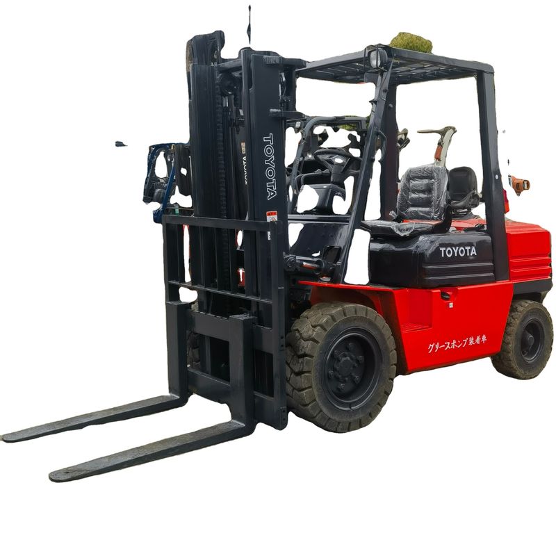 3.5 ton 3 ton 5 ton Vorklift FD30 Toyota Vorklift Japan Originele twee en drie Gantry 3m 4.5m