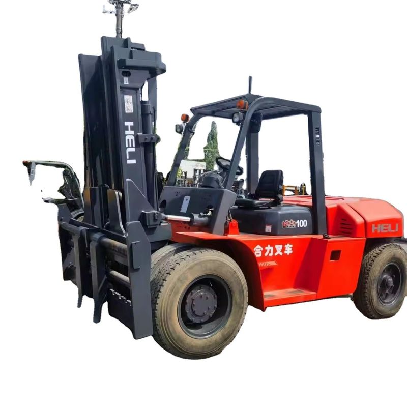 Heli FD100 10 ton Vorklift Gebruikte toestand 10000 kg Gewicht Dieselmotor Energiebron